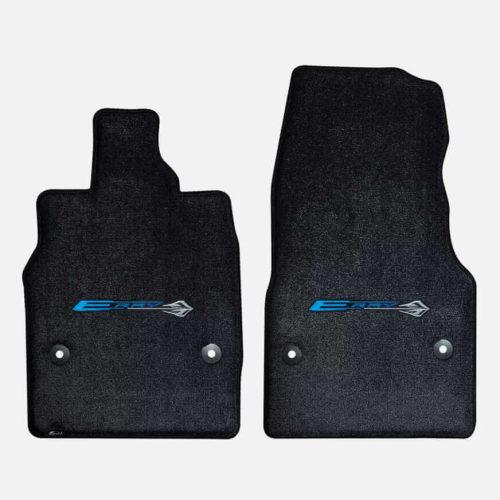C8 Corvette E-Ray Lloyd Mats Floor Mats – Single Logo – Luxe (2024-2026)