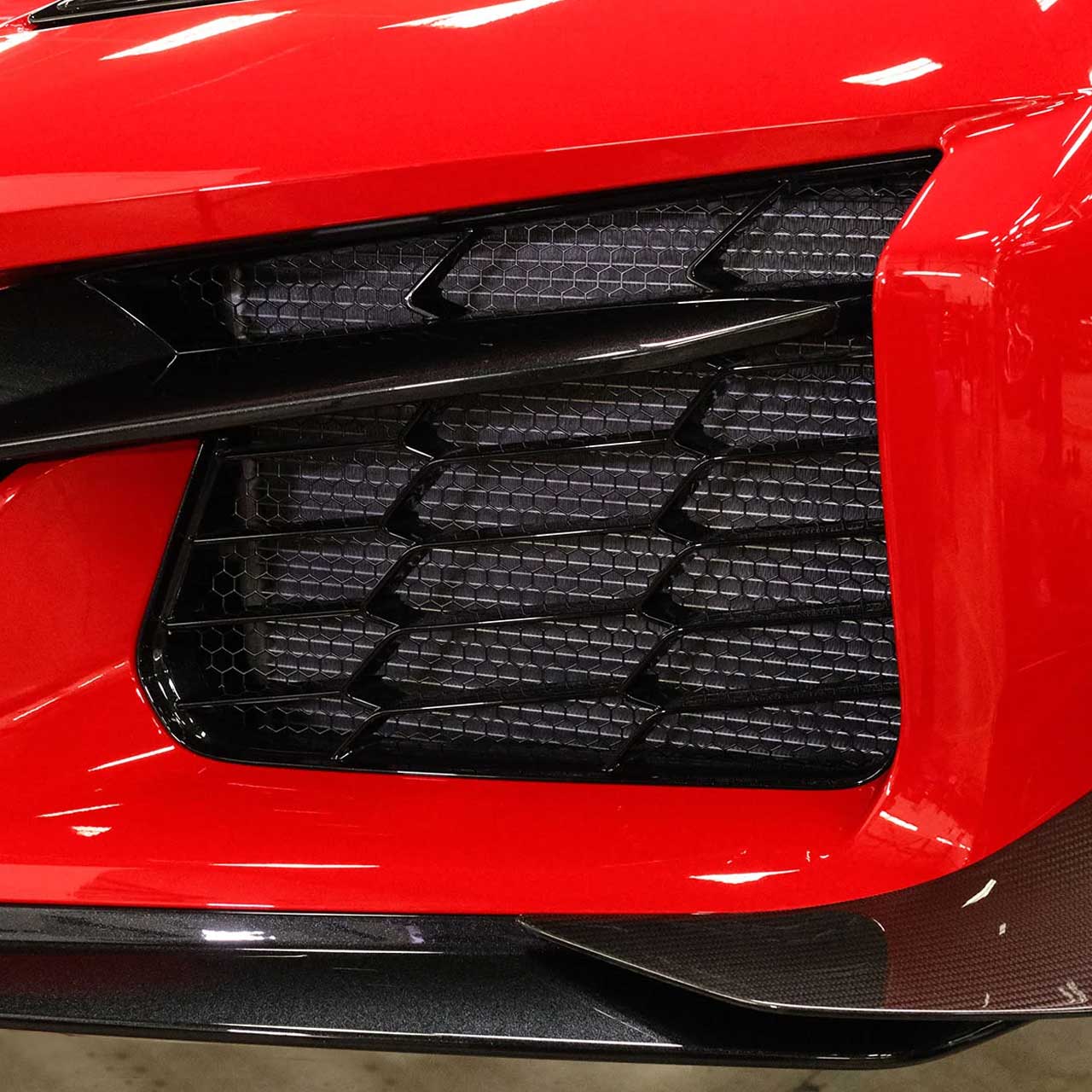 C8 Corvette E-Ray ACS Composite Radiator Guards (2024-2026) - Image 2