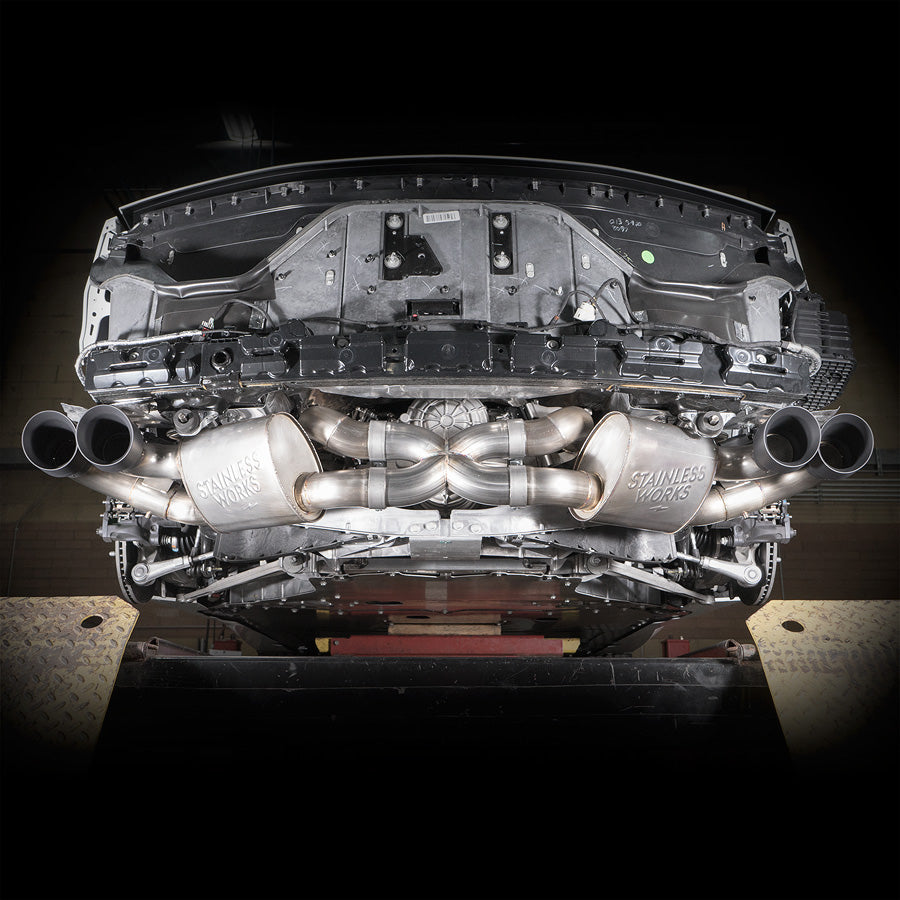 C8 Corvette Stingray Stainless Works Legend Exhaust - Image 4