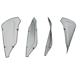 C8 Corvette Z06 ACS Composite Side Radiator Guards (2023-2026)