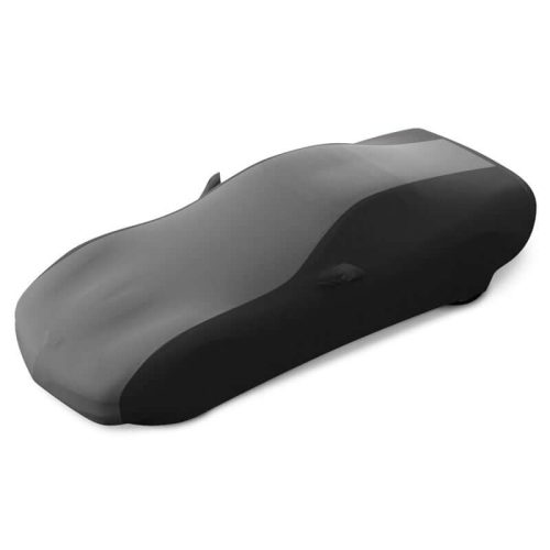 C5 Corvette West Coast Corvette Stretch Satin Car Cover – Grey/Black
