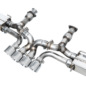 AWE Tuning Chevrolet C8 Corvette Z06 5.5L SwitchPath Exhaust System with Chrome Silver Tips