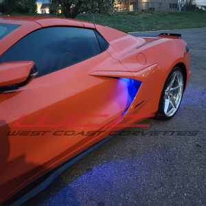 C8 Corvette Z06 Coupe - Engine Bay/Side Cove/Lower Rear Fascia/Front Grill LED Lighting Kit - RGB