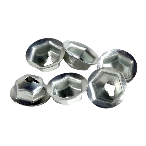 C2 1963-1967 Corvette Windshield Top Molding Retainer Nuts – Convertible – 6Pc