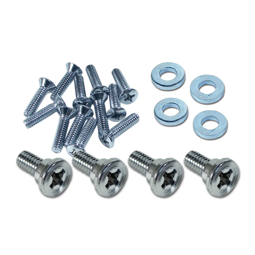 C2 1963-1967 Corvette Seat Side Chrome Hardware Kit – 20Pc