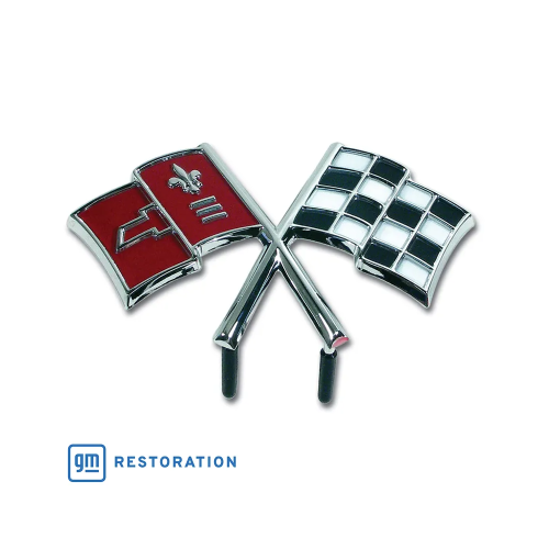 C2 1966 Corvette Emblem – Front