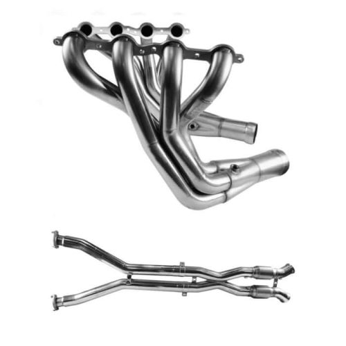 C5 Corvette Kooks Headers 1-7/8 with Green Cats (1997-2004)