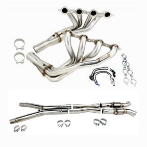 C6 Corvette Kooks Headers 2 inch with High Flow Cats (2005-2013)