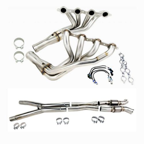 C6 Corvette Z06 Kooks Headers 1-7/8 with Green Cats (2006-2013)