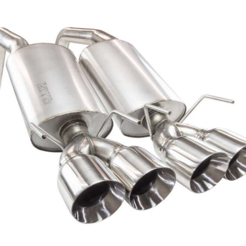 C6 Corvette Kooks Axle Back Exhaust 2.5 Inch (2015-2016)