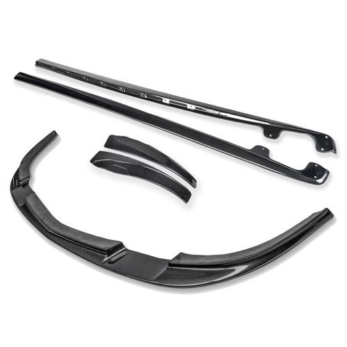 Corvette C6 Grand Sport / Z06 Front Splitter Lip & Side Skirts Rocker Panels : 2006-2013 C6 Z06, Grand Sport, ZR1