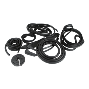 C1 1961-1962 Corvette Weatherstrip Kit - Body 16-Pc