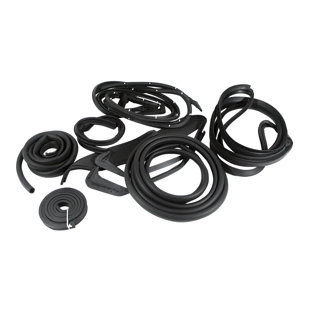 C1 1961-1962 Corvette Weatherstrip Kit - Body 16-Pc
