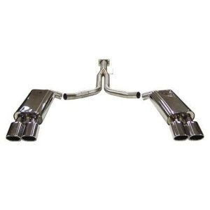B&B 2.5" Cat-Back Exhaust System for 4 Bolt Flange - Quad 4.5" Oval Tips (89-96 L98)