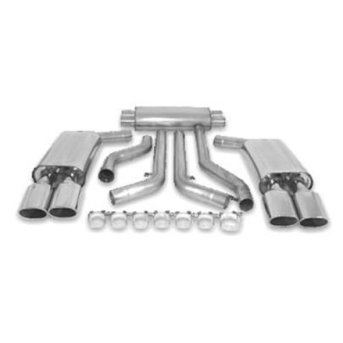 B&B 3″ Cat-Back Exhaust System – Quad 4.5″ Oval Tips (92-95 ZR1)