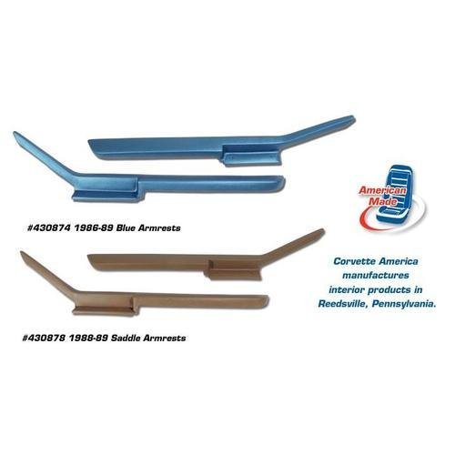 Corvette Armrests. Graphite- 1984-1987